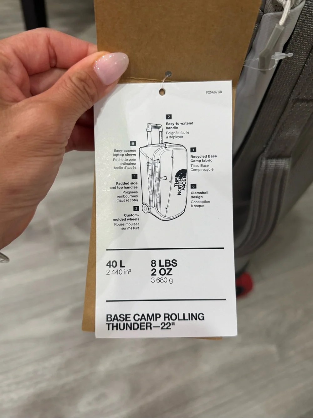The North Face brand new